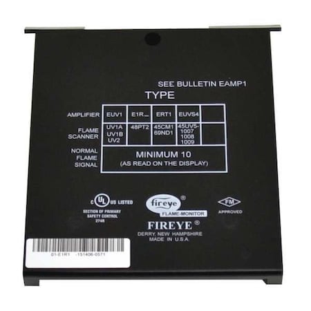 Fireye E1R1 - Infrared Amplifier Module