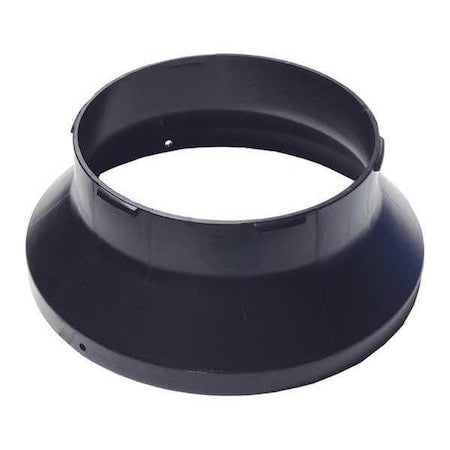Americ RING-VAF1500 - Duct Ring,10 in. to 8 in.,ABS Black