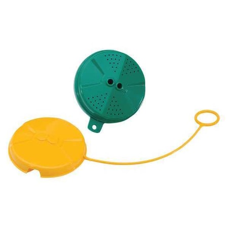 Haws SP65PD - Eyewash Head, AXION Spray Head with Dust Cover, Plastic, Yellow, For 7655 WCC/7656 WCC