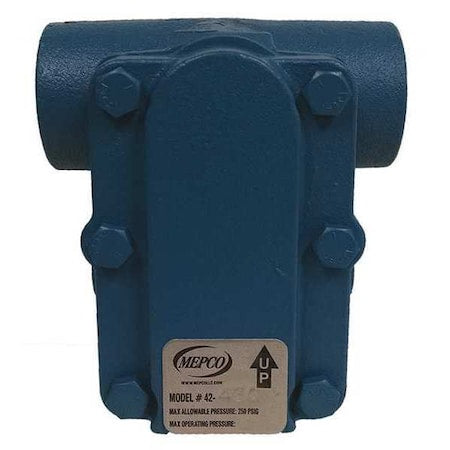 Mepco 42-474A - Steam Trap,Stainless Steel,75 psi,1 in