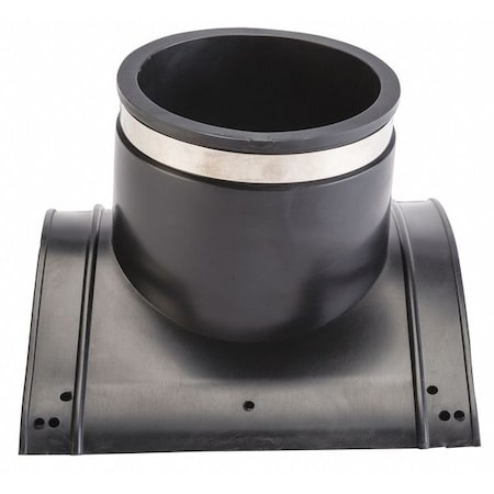 DXTS-6 - Flexible Tap Saddle Tee,Plastic,15-1/2"L