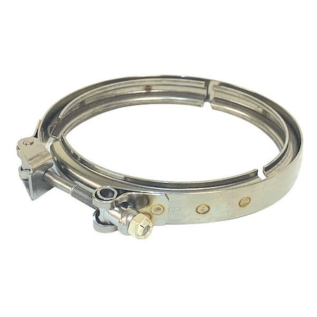 Detroit Flex Defense 4560-300S - V-Band Clamp,3 in. dia.,Stainless Steel