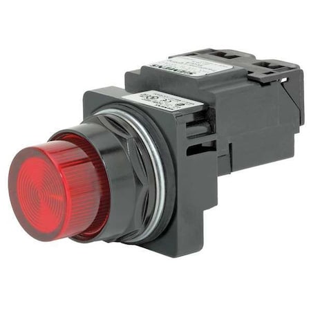 Siemens 52BL4J2 - Pilot Light, Red, 30mm, Incandescent