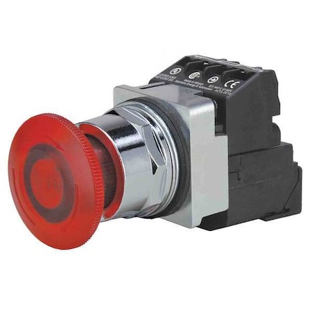 Siemens 52PR8DRA - Push Button Operator, 30 mm, 1 NO/1 NC, Red