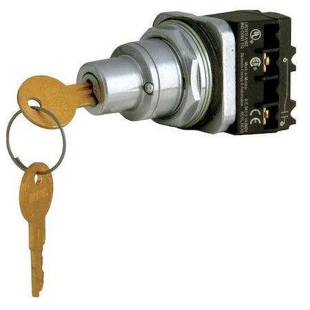 Siemens 52SC6CEA1 - Selector Swtch,Keyed,Non-Illum,3 Pos,30mm