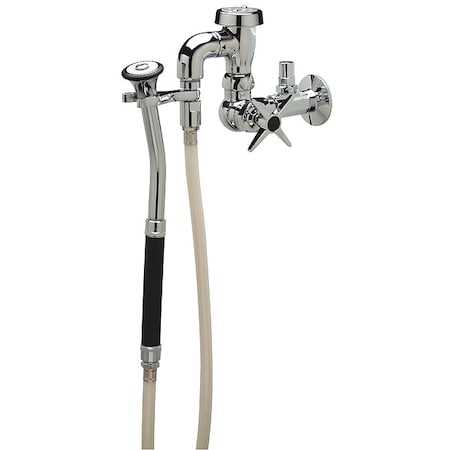 Zurn Z877P2-LKS-HK-SH2 - Bedpan Washers, 0.5 in