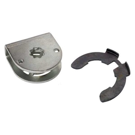 Johnson Controls M9220-610 - Square Shaft Adapter,1/4 to 1/2 in Shaft