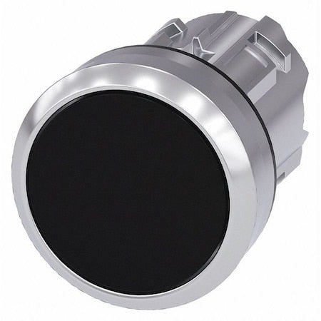 Siemens 3SU1050-0AA10-0AA0 - Push Button Operator,Black,Metal Bezel