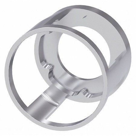 Siemens 3SU1950-0DL80-0AA0 - Pushbutton Guard, 22 mm, Metal, Silver