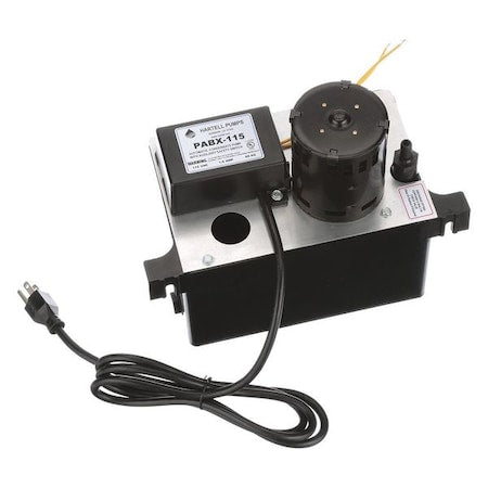 Hartell PABX-115 - Condensate Pump,1/20 HP,115 V,1.6 A,128 W
