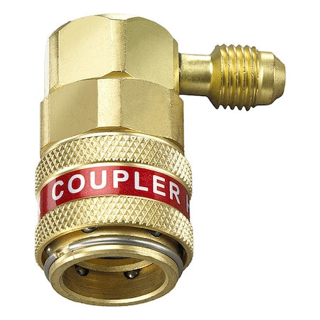 Yellow Jacket 41317 - Quick Coupler,4 1/2 in L,1/4 in Connect
