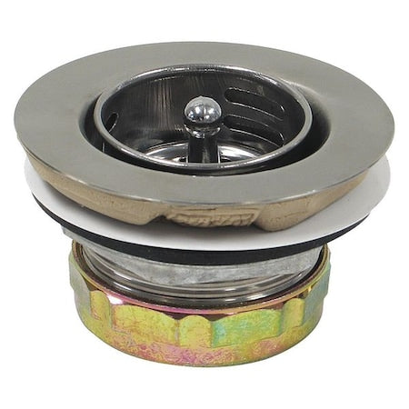 Perfect Putty 59-3050 - Strainer,Silver,1 3/4 in H,2 3/4 in Dia