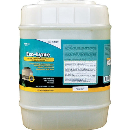 Nu-Calgon 4167-08 - Scale Remover,Yellow,1 gal,Bottle