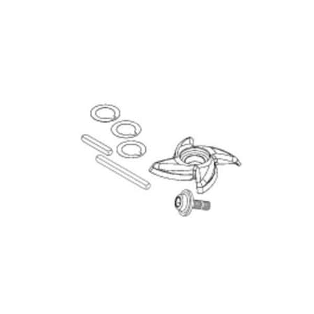Liberty Pumps K001139 - Rotary Cutter Kit,3.25in Dia,0.5in H,SS