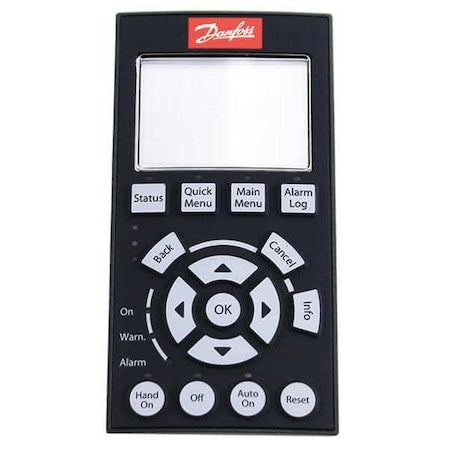 Danfoss 130B1107 - Control Panel,LCP102,Graphical