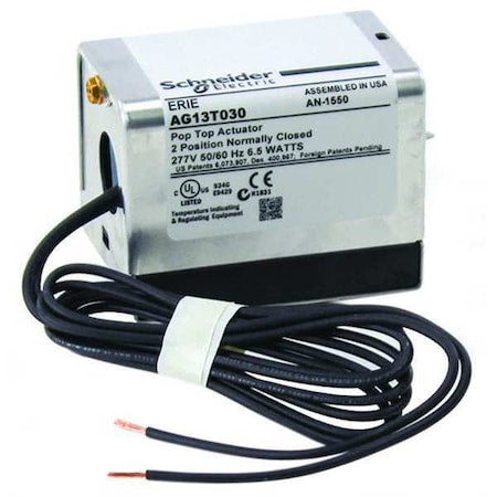 Erie AG13T030 - Actuator,36in Leads,N/C,2 Position,277 V