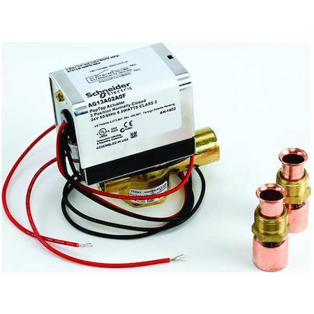 Erie VT2343G13A02A0F - Zone Valve,2 W,N/C,24 V,On/Off,End Switch