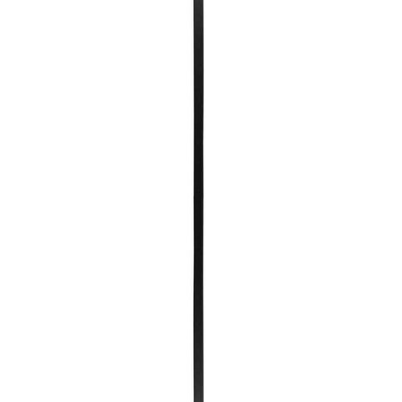 Ideal Shield ISSS-BK-1-60-CAP - Black Post 60 in.