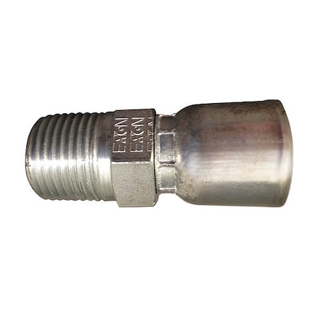 Eaton Aeroquip FJ3152-0404S - Hydraulic Hose Fitting,Straight Fitting