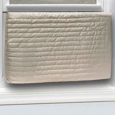 Frost King AC11H - Cover,20in H,Fabric/Plastic,Beige,28in W