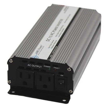 Aims Power PWRINV800W - Power Inverter, Modified Sine, 1600 W Peak, 800 W Continuous, 2 Outlets