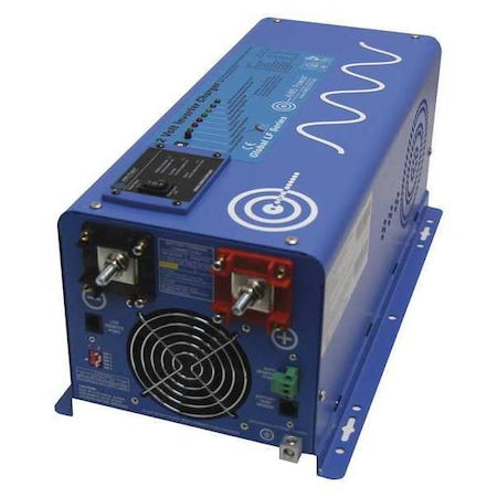 Aims Power PICOGLF30W12V120VR - Power Inverter and Battery Charger, Pure Sine, 9,000 W Peak, 3,000 W Continuous, 2 Outlets