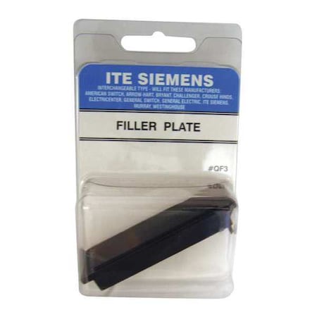 Siemens VPKQF3 - Filler Plate,1"