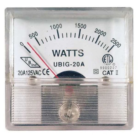Egs EGS2500WMNS - Replacement Watt Meter,2500 EGS