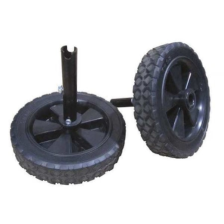 Dayton VECMWG - Wheel, Black, 7 in Dia, PK2