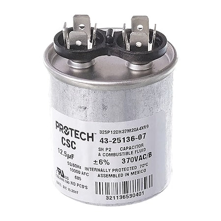 Prostock 43-25136-07 - Motor Dual Run Capacitor, 370 V AC