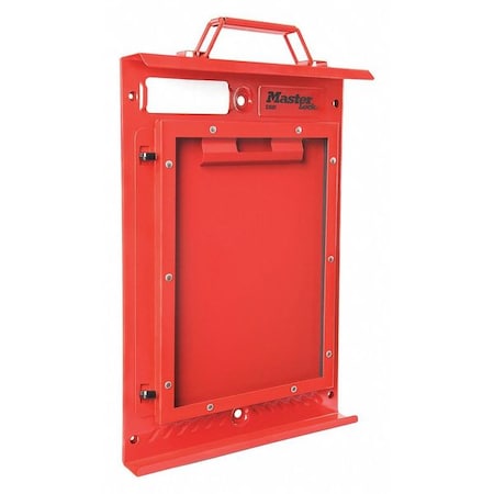 Master Lock S3501 - Portable Lockout Kit,Red,Case 17-3/8" H