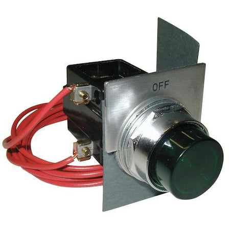 Siemens 49SPL0AGF - Pilot Light, Green, 30mm, Incandescent