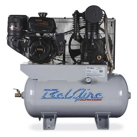 Belaire 4G3HKL - Air Compressor,14 HP,Kohler,30 gal.