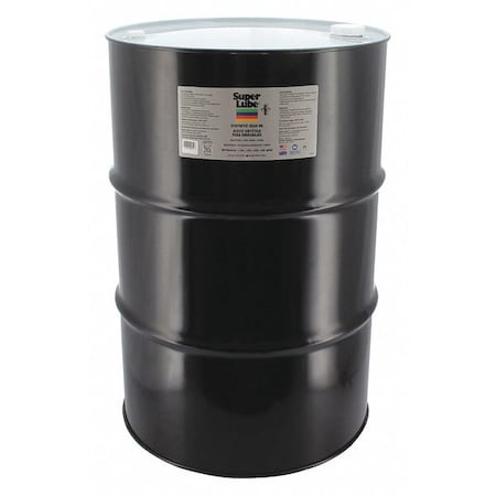 Super Lube 54655 - 55 gal. Gear Oil Drum, 680 ISO Viscosity, 140 SAE, Translucent Clear