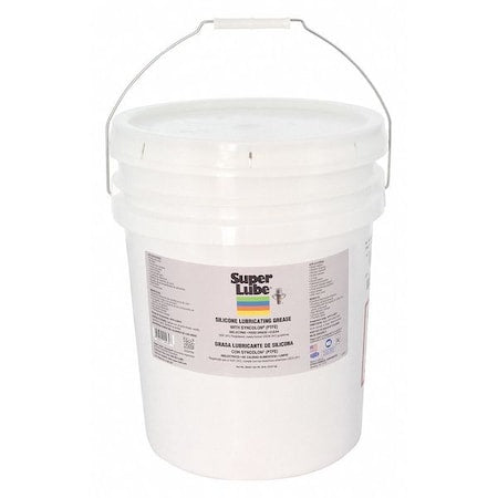 Super Lube 92030 - Multipurpose Grease, 30 lb, Pail, Silicone Base, 500 Degrees F Max Op Temp, White