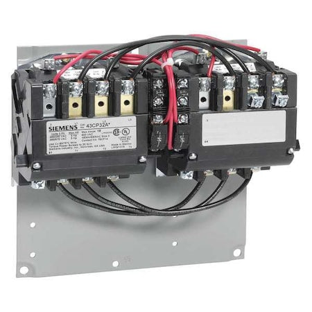 Siemens 43CP32AD - 208 VAC Reversing Magnetic Contactor 3 P 18 A NEMA 0