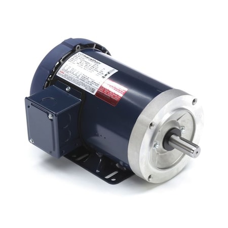 Leeson 143TTFR6010 - Three-Phase General Purpose Motor, 1 1/2 HP, 143 TC Frame, 230/460 V AC Voltage