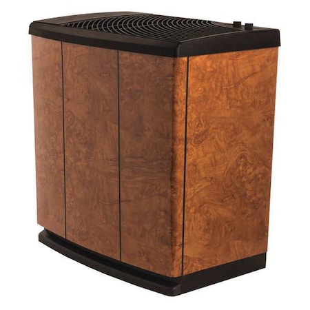 Aircare H12 400HB - Portable Humidifier, 5.4 gal, 3,700 sq. ft., Console, Oak Burl