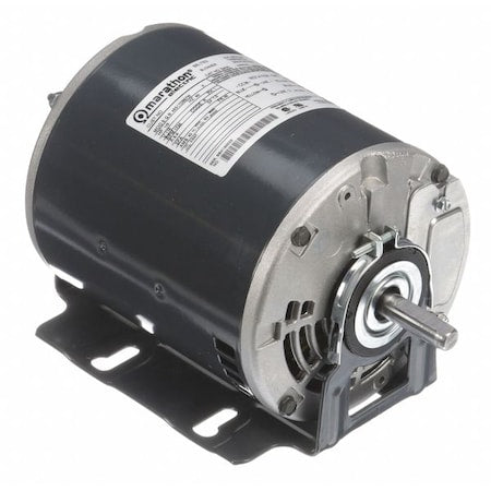 Leeson 048S17D997 - Split-Phase Belt Drive Motor, 1/3 HP, 48 Frame, 115 V AC Voltage, 1,725 Nameplate RPM