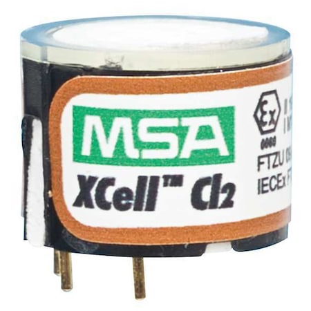 Msa Safety 10106728 - Gas Detector Sensor,Electrochem,Chlorine
