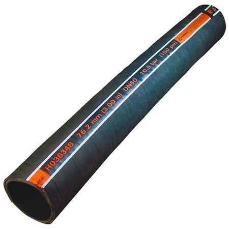 Boston H036332BK-100 - 2" ID x 100 ft Vinyl Nitrile Gasoline Hose BK