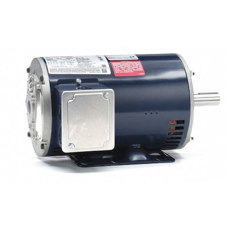 Leeson 145TTDR6126 - Three-Phase General Purpose Motor, 1 1/2 HP, 145 T Frame, 230/460 V AC Voltage, 1755 rpm Nameplate RPM