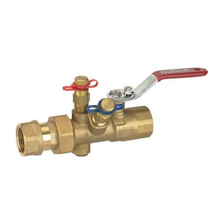 Nutech MB3E-3A-125F-125F - Manual Balancing Valve,1-1/4 In,FNPT