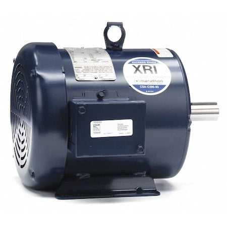 Marathon 182TTFBD6002 - Three-Phase General Purpose Motor, 3 HP, 182 T Frame, 230/460 V AC Voltage, 3510 rpm Nameplate RPM