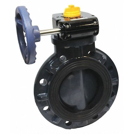 Asahi 3793030 - Valve,Wafer,PVC,3" Pipe Sz,Gear Handle