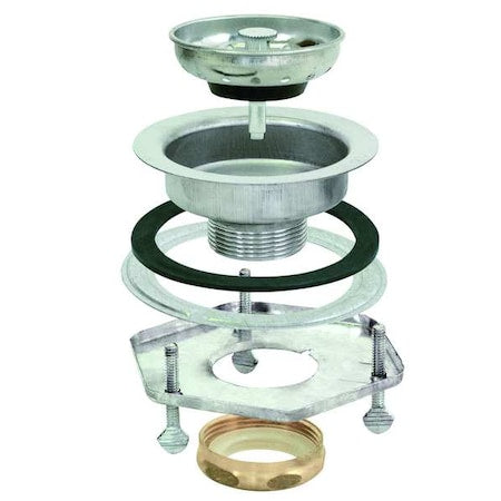 30013 - Strainer,Silver,4 1/2 in Dia