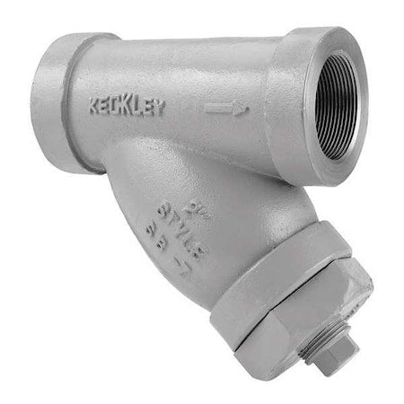 Keckley 1/25THY-CS045P34-GTI-SB7 - Y Strainer, 1/2" Pipe, Threaded, Carbon Steel