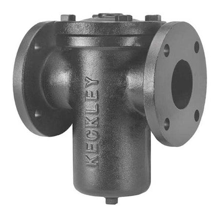 Keckley 61FFS-CI125P34-FBI-GFV - Basket Strainer, 6" Pipe, Flanged, Cast iron