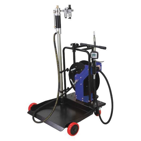 Westward 45CT52 - Drum Pump Kit, Air, 56 gal Container Size, 725 psi, 4.7 gpm, 1/2" NPT