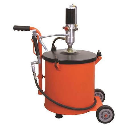 Westward 45CT58 - Air Drum Pump,2.42lb/min,7,500psi,50:1